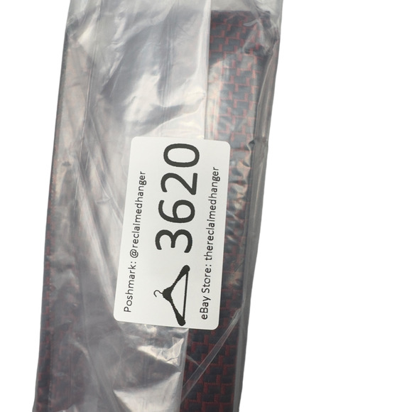 Superba‎ Vintage Imported Polyester Dress Tie Bold Zigzag Pattern 53" 3.25" - Picture 9 of 9